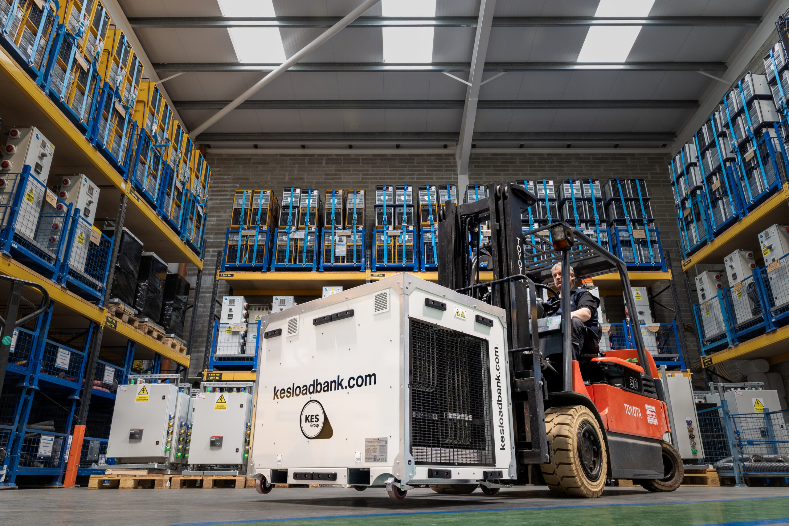 Large-Scale Heat Load Testing