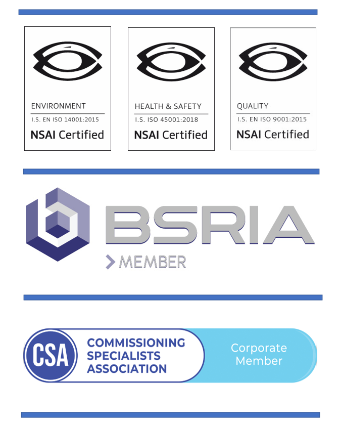 BSRIA CSA & NSAU Certs